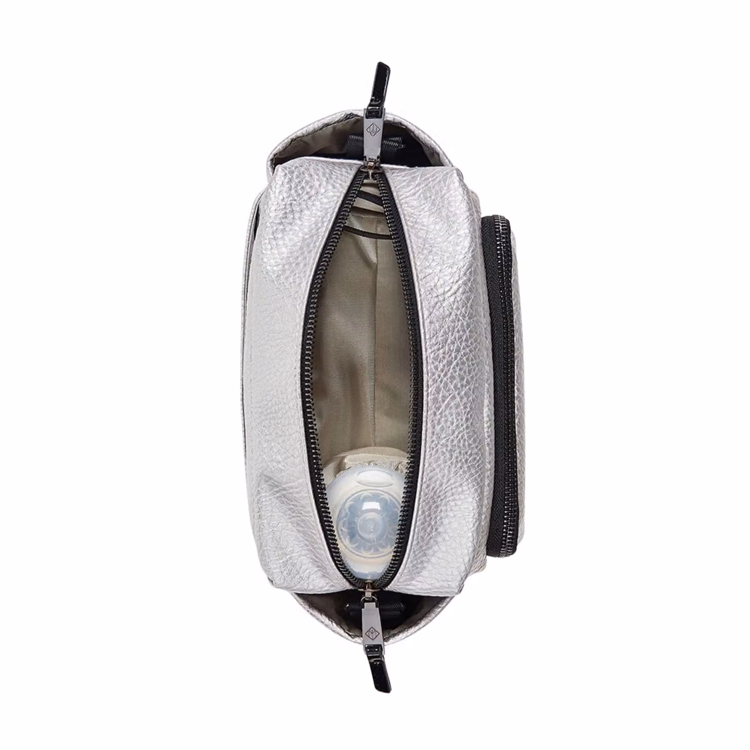 Tiba + Marl Inka Buggy Organiser in Silver with Carrying Strap and Stroller Clips – 3
