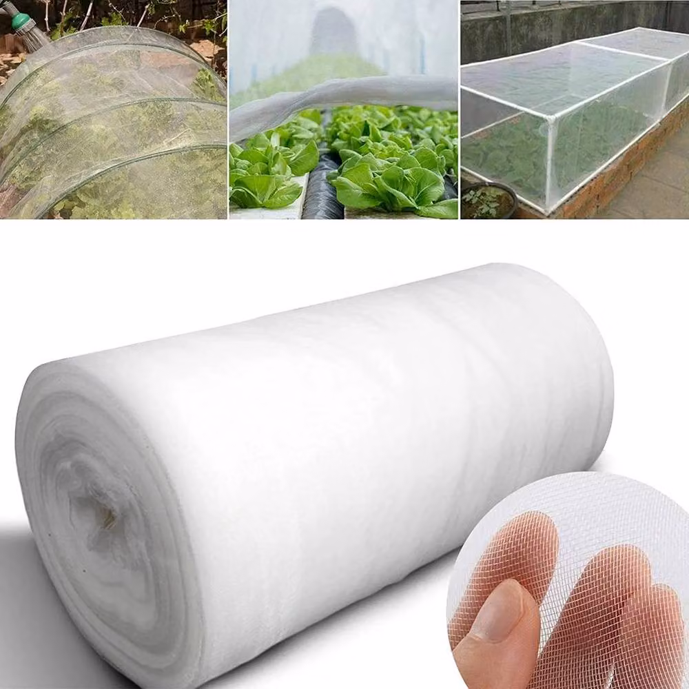 NESTLUNE White Garden Protect Netting for Vegetable Crops, 3 x 15 m – 2