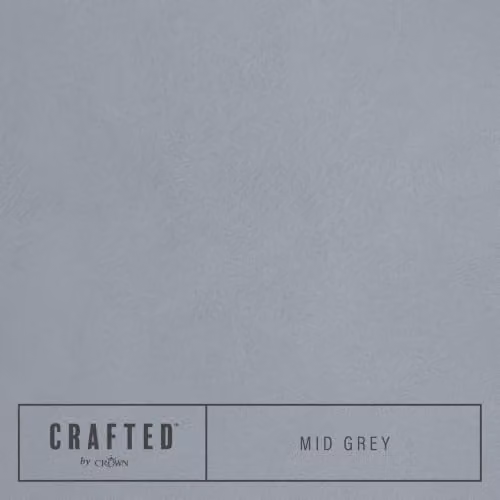 Crown Suede Mid Grey Paint Tester Pot Sample 125ml – 2