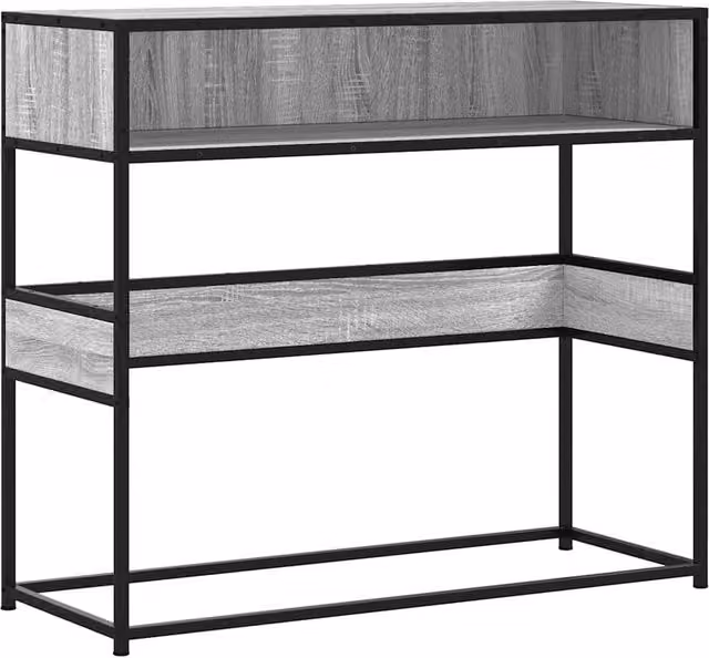 Berkfield Home Grey Sonoma Console Table, W/D/H: 90 x 35 x 80 cm – 1