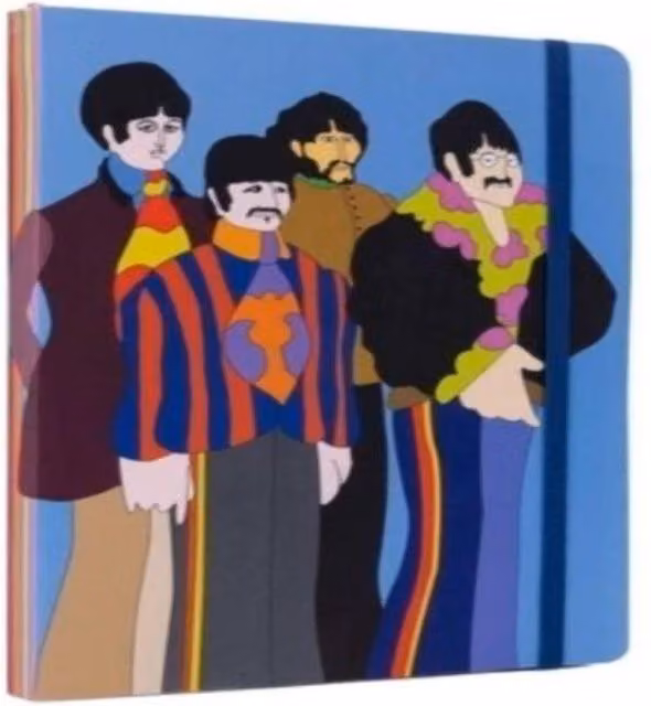 Insight Editions Beatles Yellow Submarine Multicolour Softcover Notebook