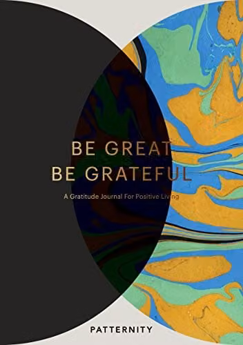 Be Great, Be Grateful: A Gratitude Journal for Positive Living by Pop Press, Multicolour – 1