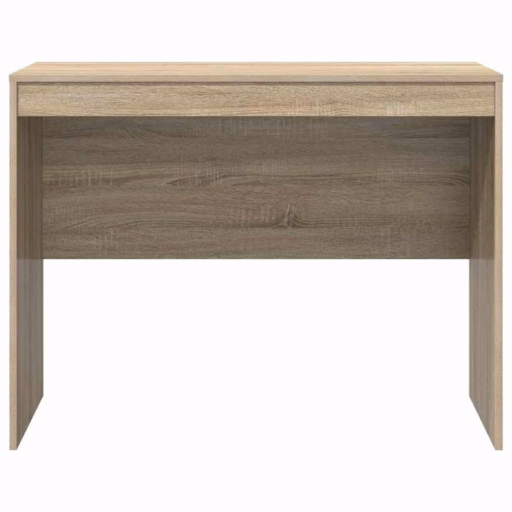 Berkfield Home Writing Desk in Sonoma Oak, W/D/H: 100 x 50 x 76 cm – 4
