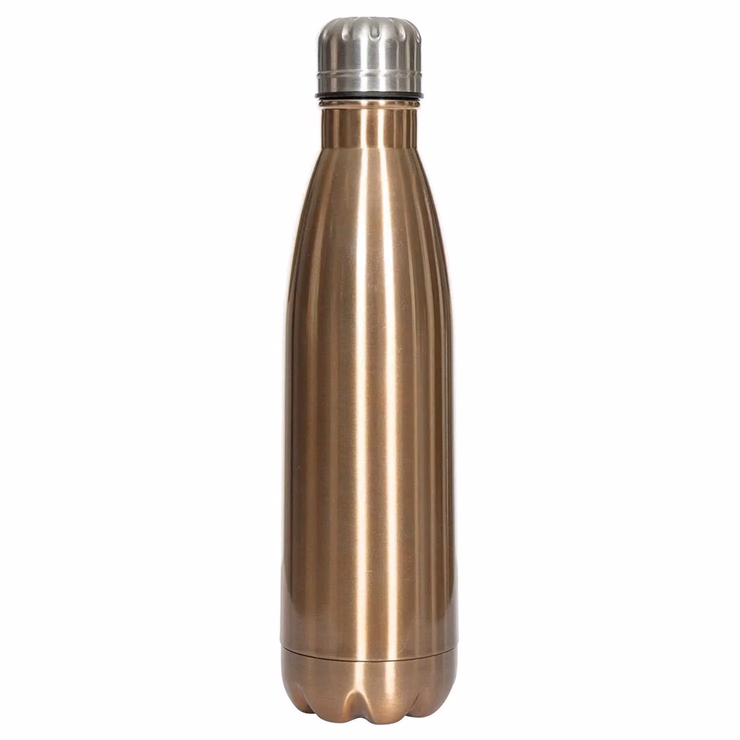 Trespass Caddo Vacuum Insulated Stainless Steel Thermal Flask in Bronze, 500 ml – 2