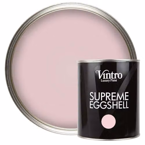 Vintro Satin Furniture Paint for Wood, Trim and Metal, Madame de Pompadour Pink, 1 Litre