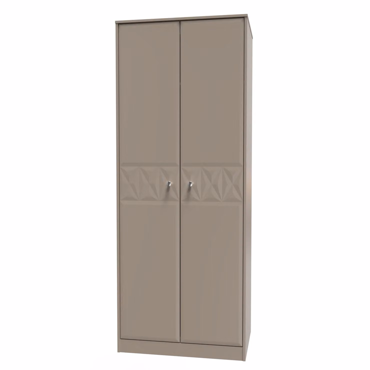 Ready Assembled 2 U Toledo 2 Door Wardrobe in Light Brown – 2