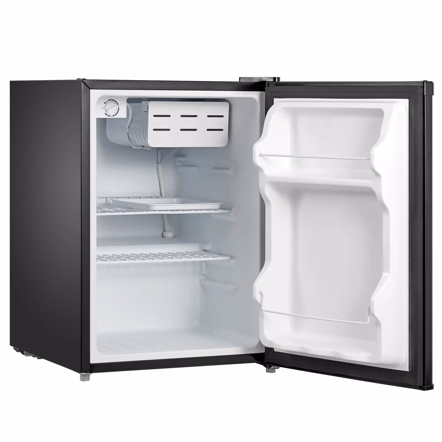 Russell Hobbs 66L Mini Countertop Fridge with Ice Box and Bottle Rack in Black – 10