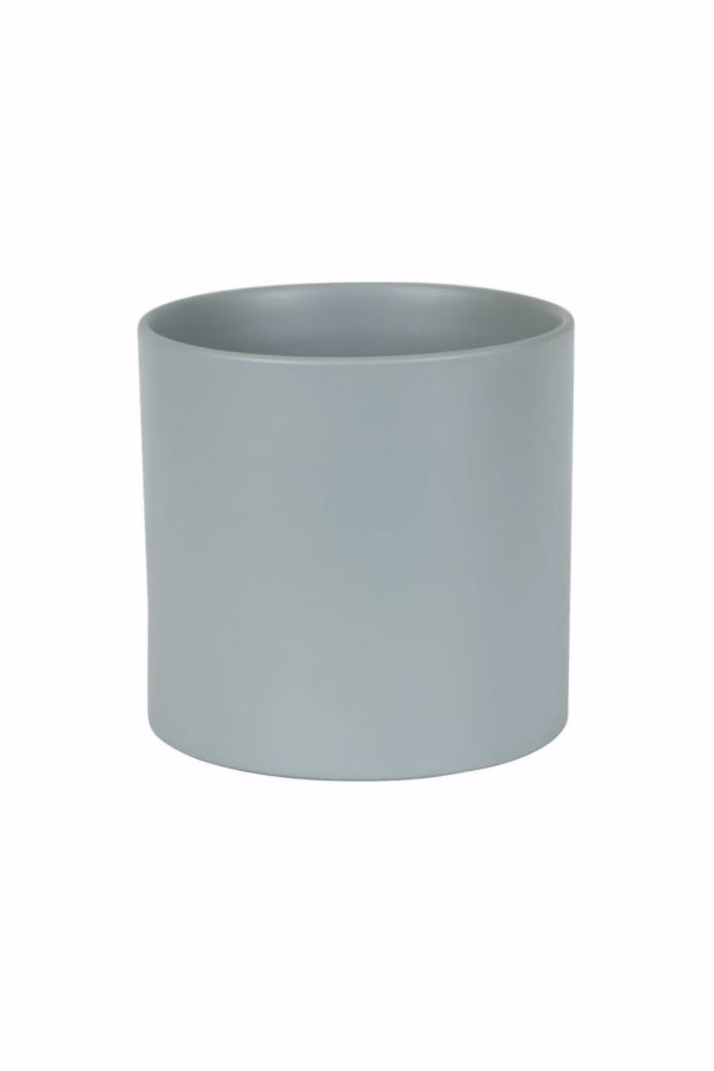 KDMD Hortus Sofia Matt Grey Ceramic Tabletop Pot, Diameter: 17 cm, Height: 18 cm – 2