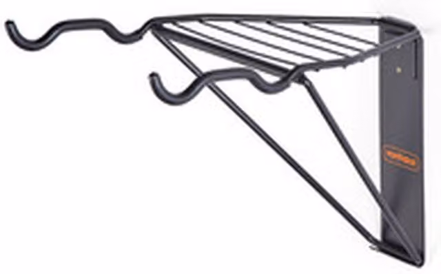 VonHaus Wall Mount Bike Rack - Black