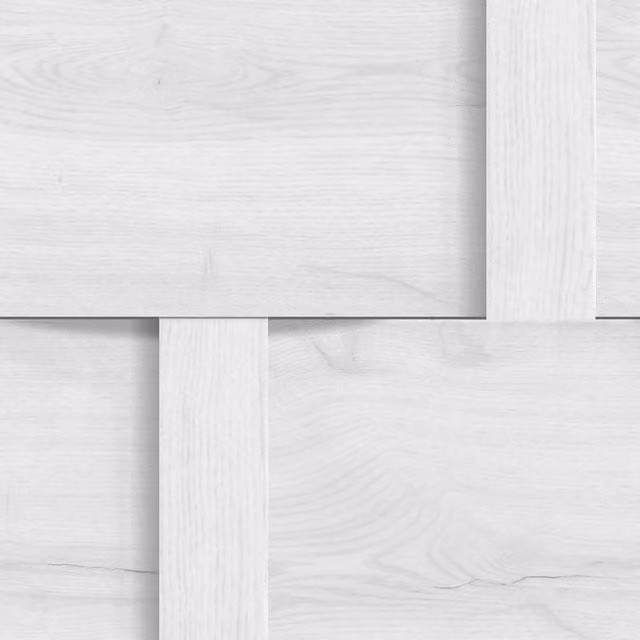 World of Wallpaper Harrow Wood Panel Geometric Wallpaper in White