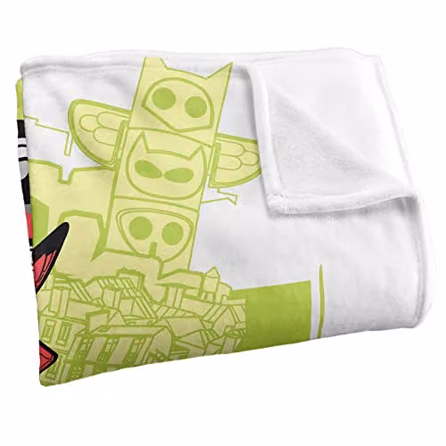 LOGOVISION PJ Masks Comic Group Splash Silky Touch Fleece Blanket, Multicolour, W/D/H: 152 x 127 cm – 2