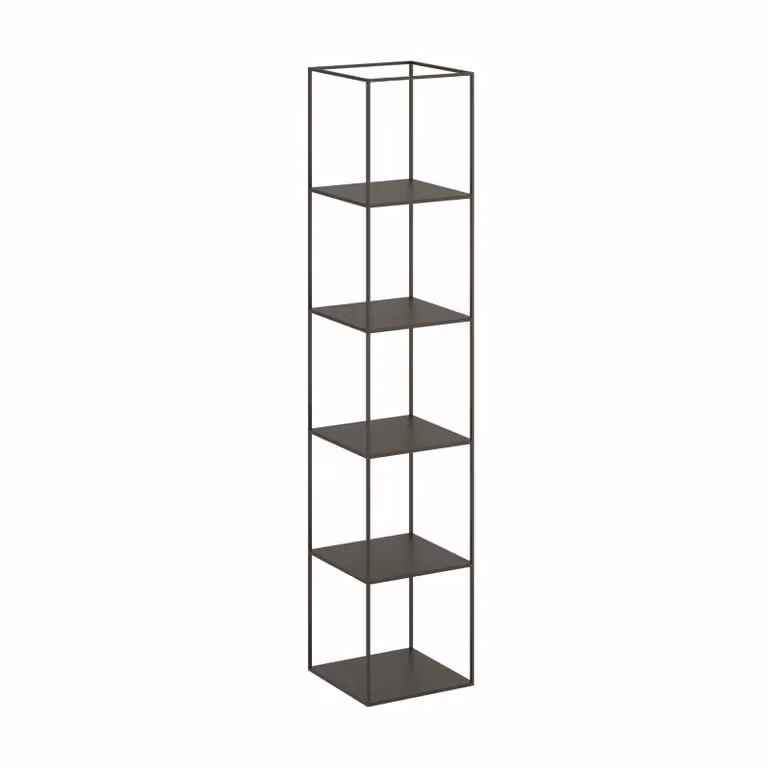 Dome Deco MANIFEST Rack in Black or Brown Metal