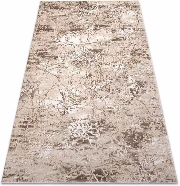 RugsX Allure Geometric Modern Rug in Beige, W: 80 cm, L: 150 cm – 1