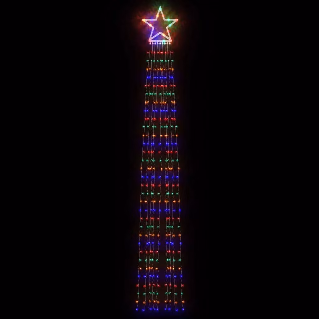 Berkfield Home Multicolour Christmas Tree Lights with 320 LEDs, 375 cm – 3