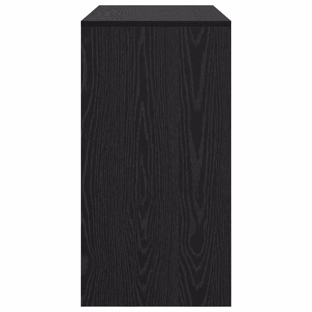 Berkfield Home Black Oak Writing Desk, Black, W/D/H: 100 x 40 x 76 cm – 5