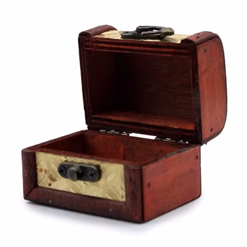 Ancient Wisdom Mini Colonial Box in Gold – 2