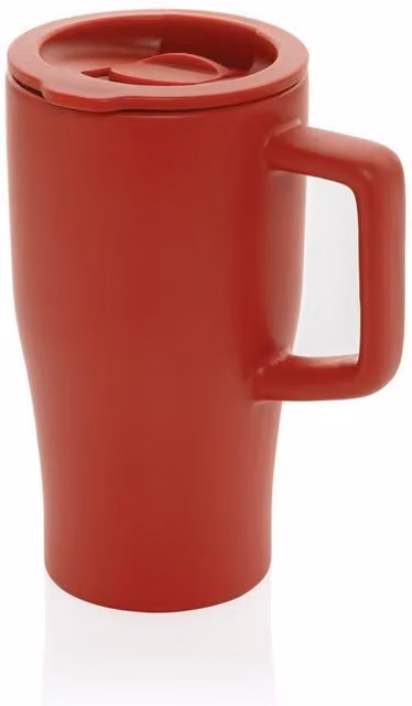 XD Design Luxe Quencher Ceramic Travel Mug in Red – 1