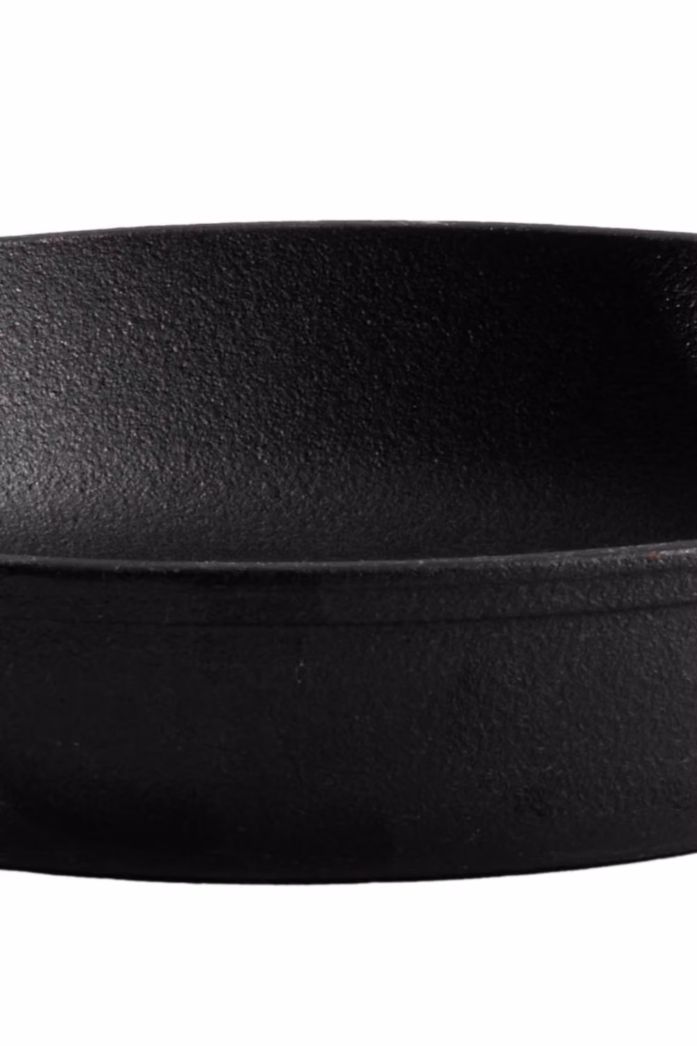 Garden Sanctuary Round Cast Iron Frying Pan with Removable Handle in Black – 4