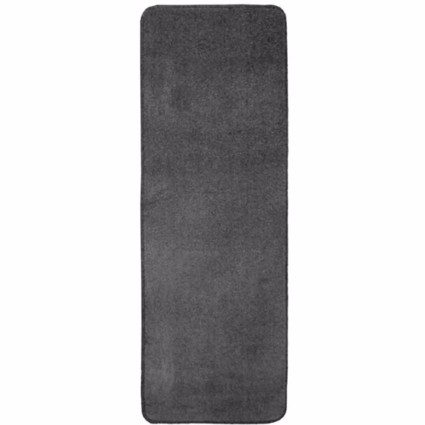 THE RUGS Relay Collection Low Pile Rectangular Rug in Grey Anthracite, W: 140 cm, L: 200 cm – 3