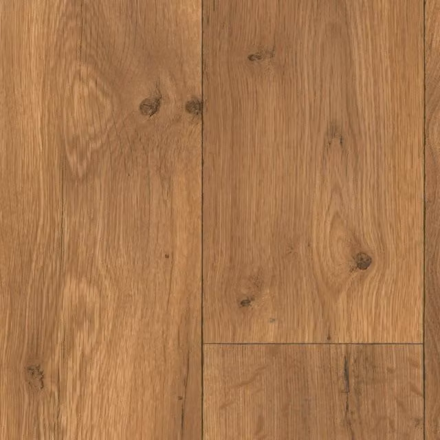 Cameo Brown Wood Effect Foam Backed Vinyl Flooring Sheet W/D: 200 x 200 cm