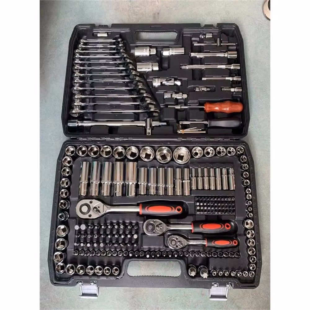 Nordara 216-Piece Ratchet Socket Set with Tool Case in Black – 3