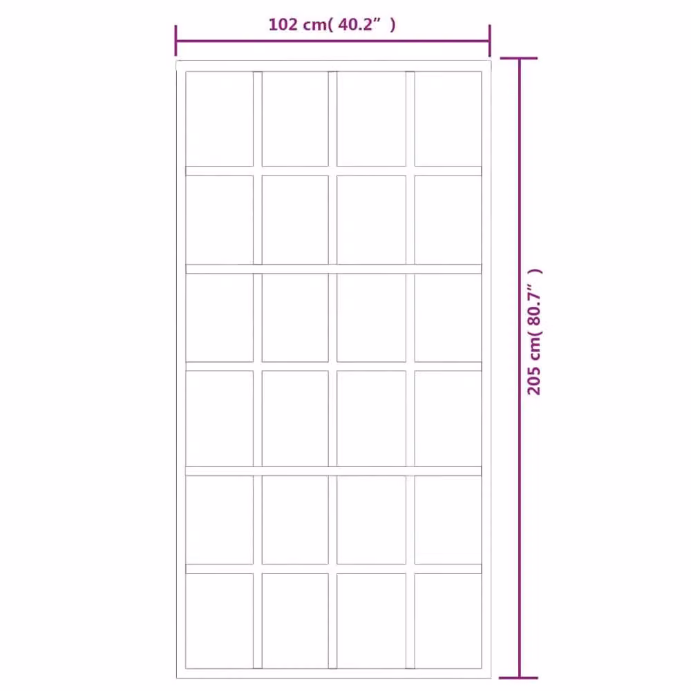 Berkfield Home Sliding Glass and Aluminium Door with Hardware Set, Black, W: 102 cm, H: 205 cm – 4