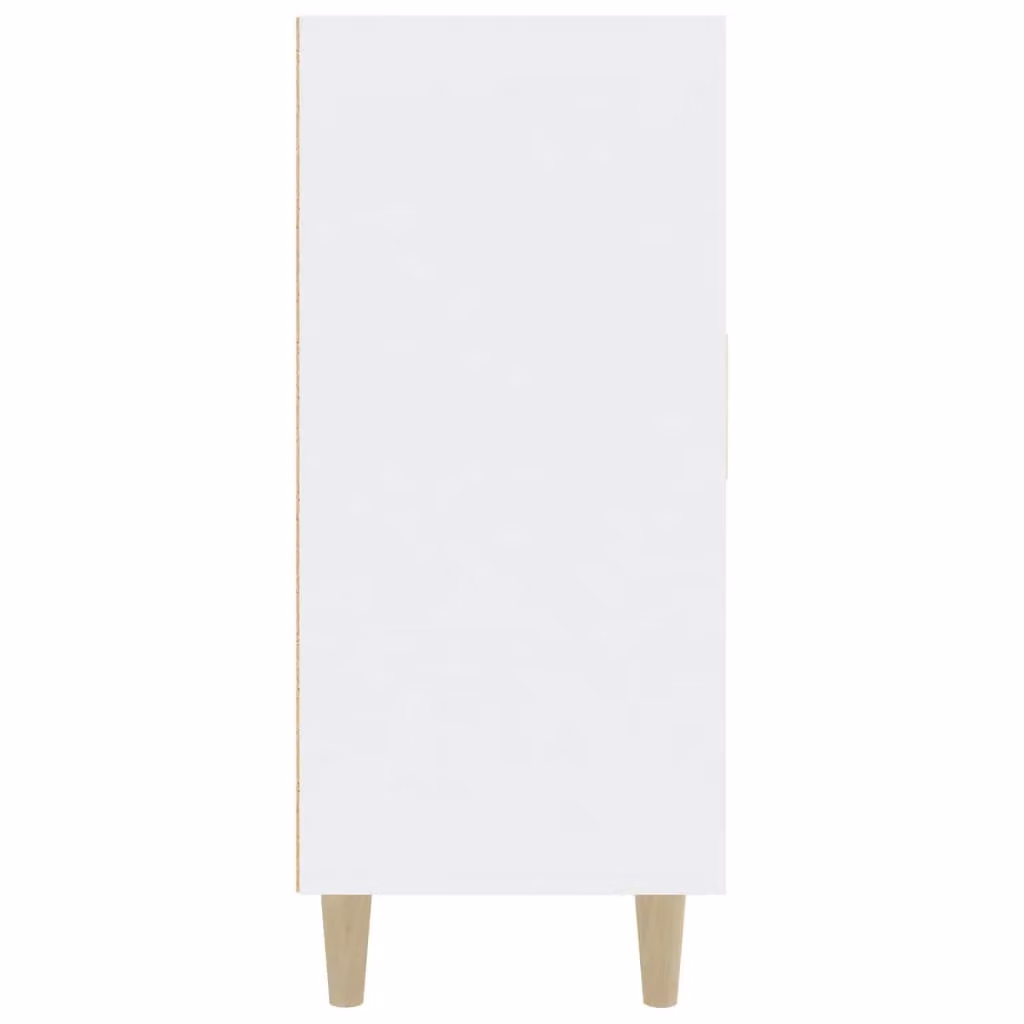 Berkfield Home White Classic Sideboard, W/D/H: 90 x 34 x 80 cm – 2