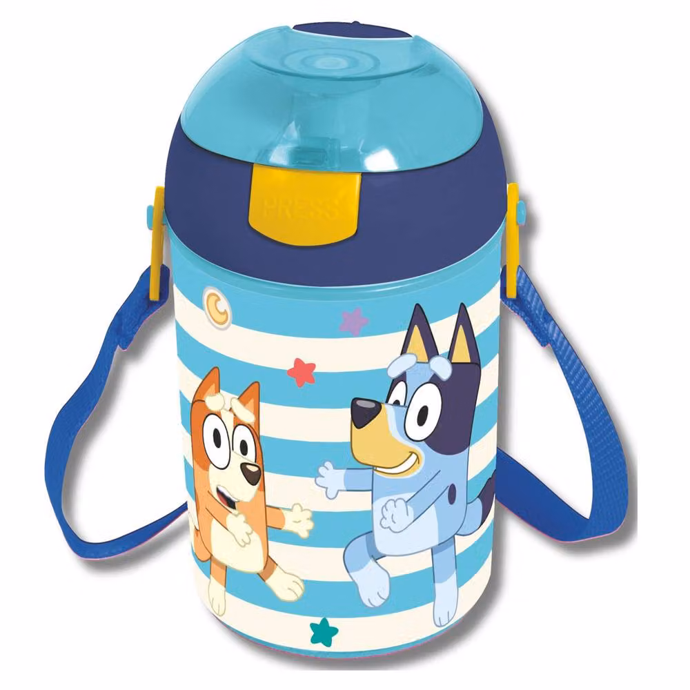 Bluey 2 Piece BPA-Free Packed Lunch Set in Blue – 2