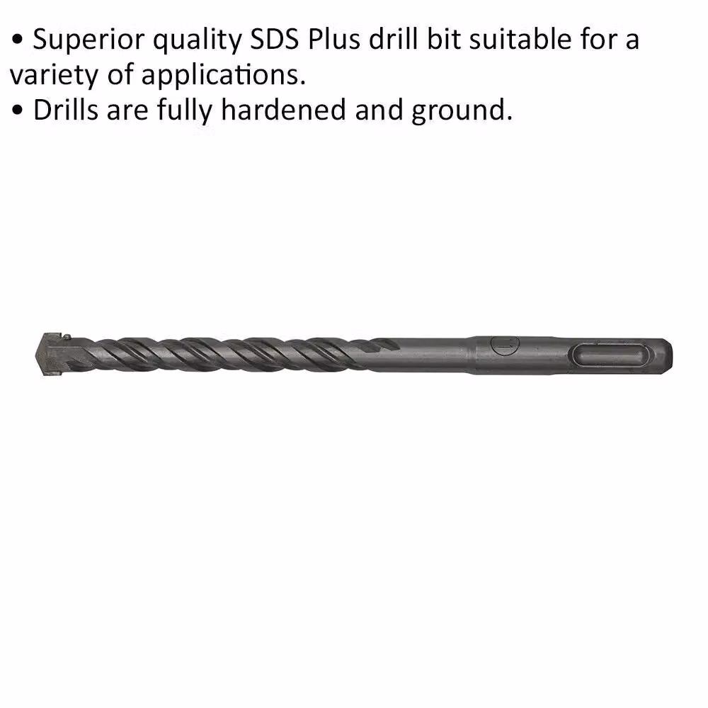 Loops SDS Plus Drill Bit, Grey and Multicolour, Diameter: 11 mm, Length: 160 mm – 2