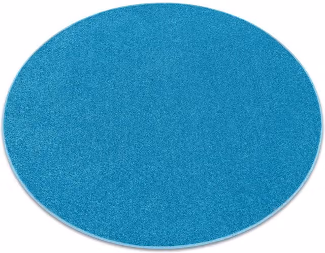 RugsX Eton Round Blue Modern Rug, Diameter: 200 cm
