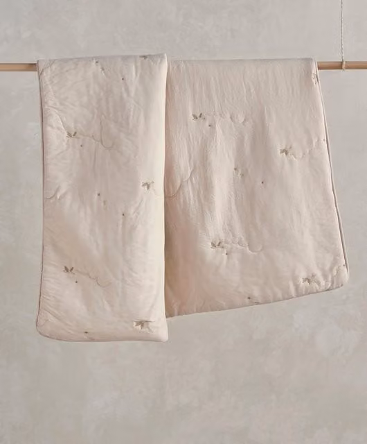 Mamas & Papas Welcome to the World Duckling Baby Quilt, 4.0 Tog, Beige