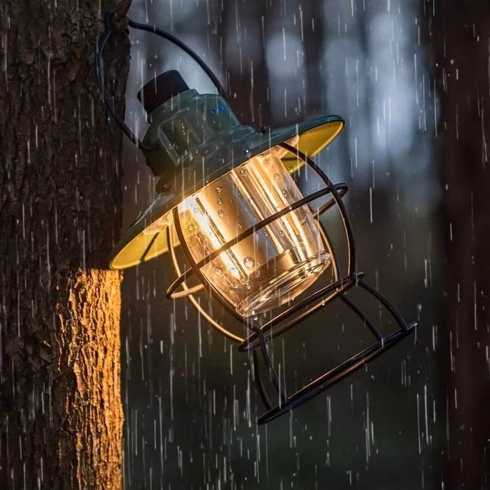 Kelvenix USB Rechargeable LED Camping Lantern Lamp in Green – 5
