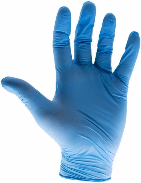 Scan Blue Nitrile Disposable Gloves
