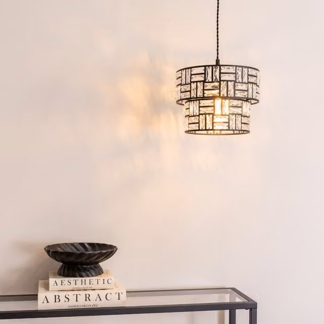 ValueLights Elise Pair Jewel Easy Fit Shade in Black