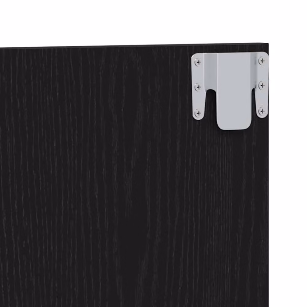 Berkfield Home Black Oak Bed Headboard in Engineered Wood W/H: 120.5 x 80 cm – 5
