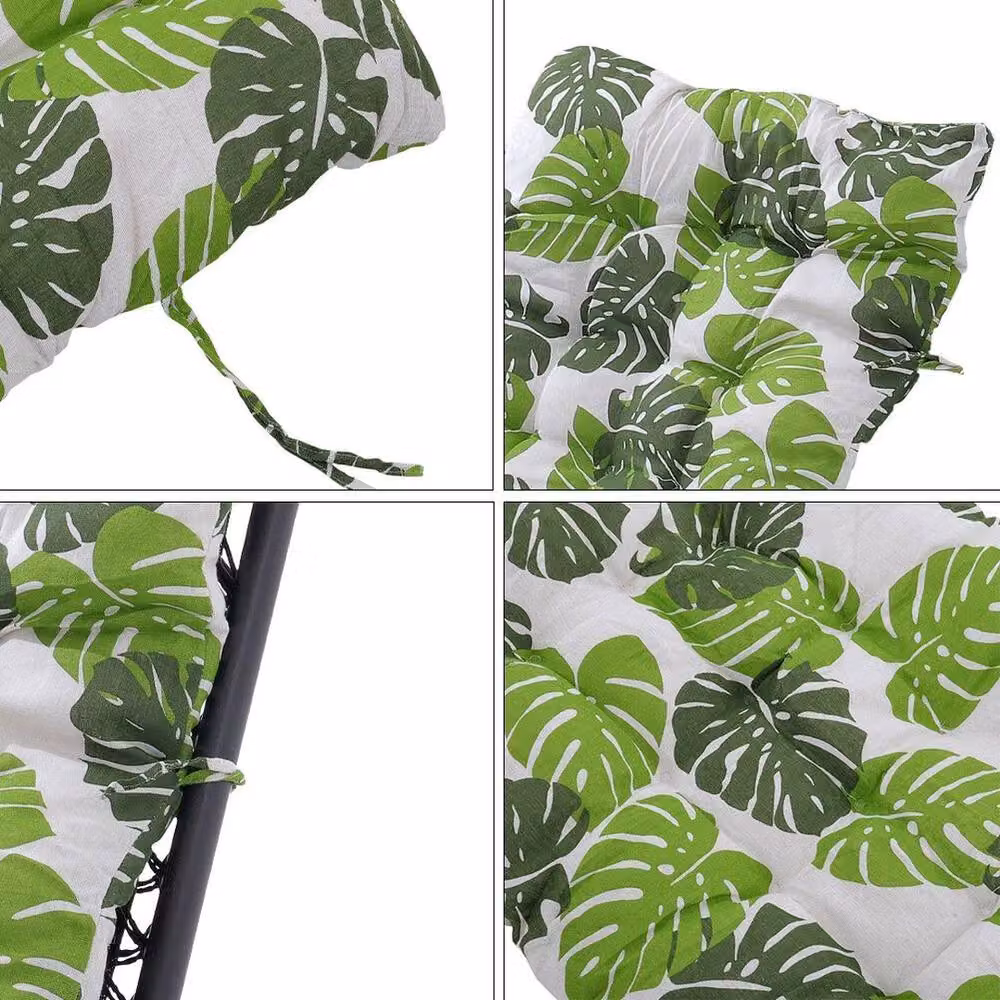Kelvenix Tropical Banana Leaves Garden Bench Cushion in Green, W/D/H: 110 x 40 x 8 cm – 4