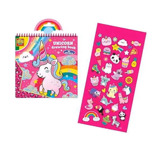 SES Creative Unicorn Colouring Book in Multicolour