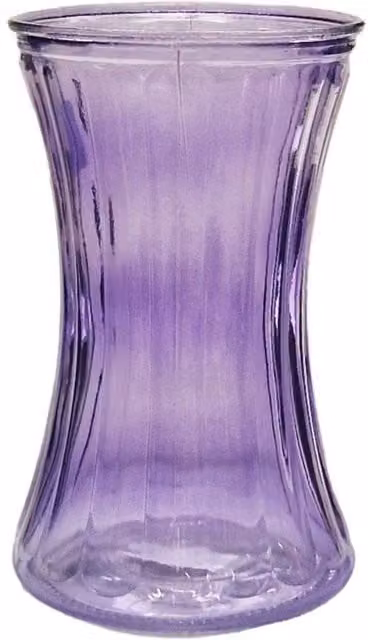 KDMD Lilac Floraline Hand Tie Glass Vase, 3 Pack, Purple – 1