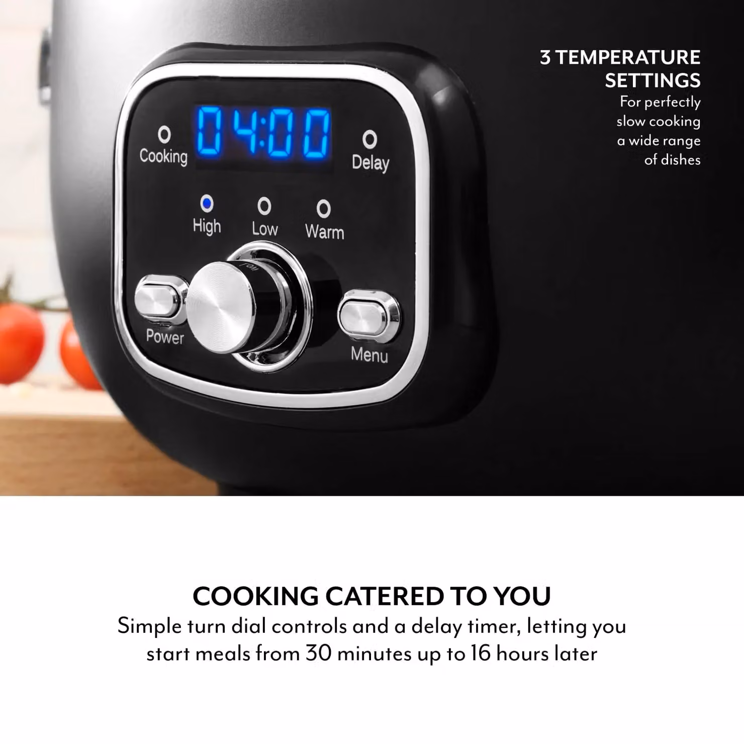 Tower Core Slow Cooker, 3.5 l, 200 W, Black, SLT16010BLK – 6
