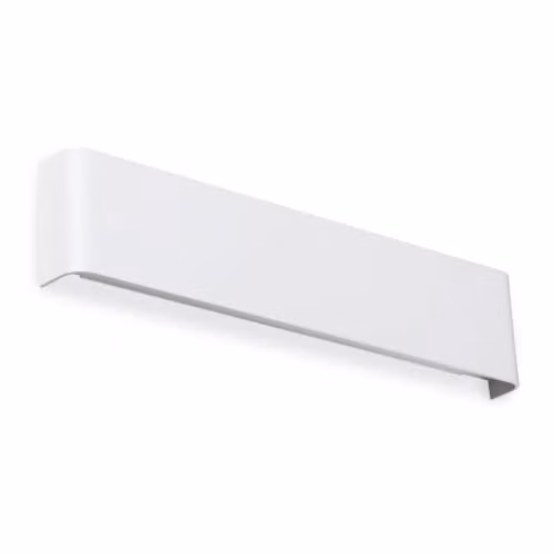Netlighting Delta 41cm LED Flush Wall Lamp in White with 3000K Warm White Light – 1