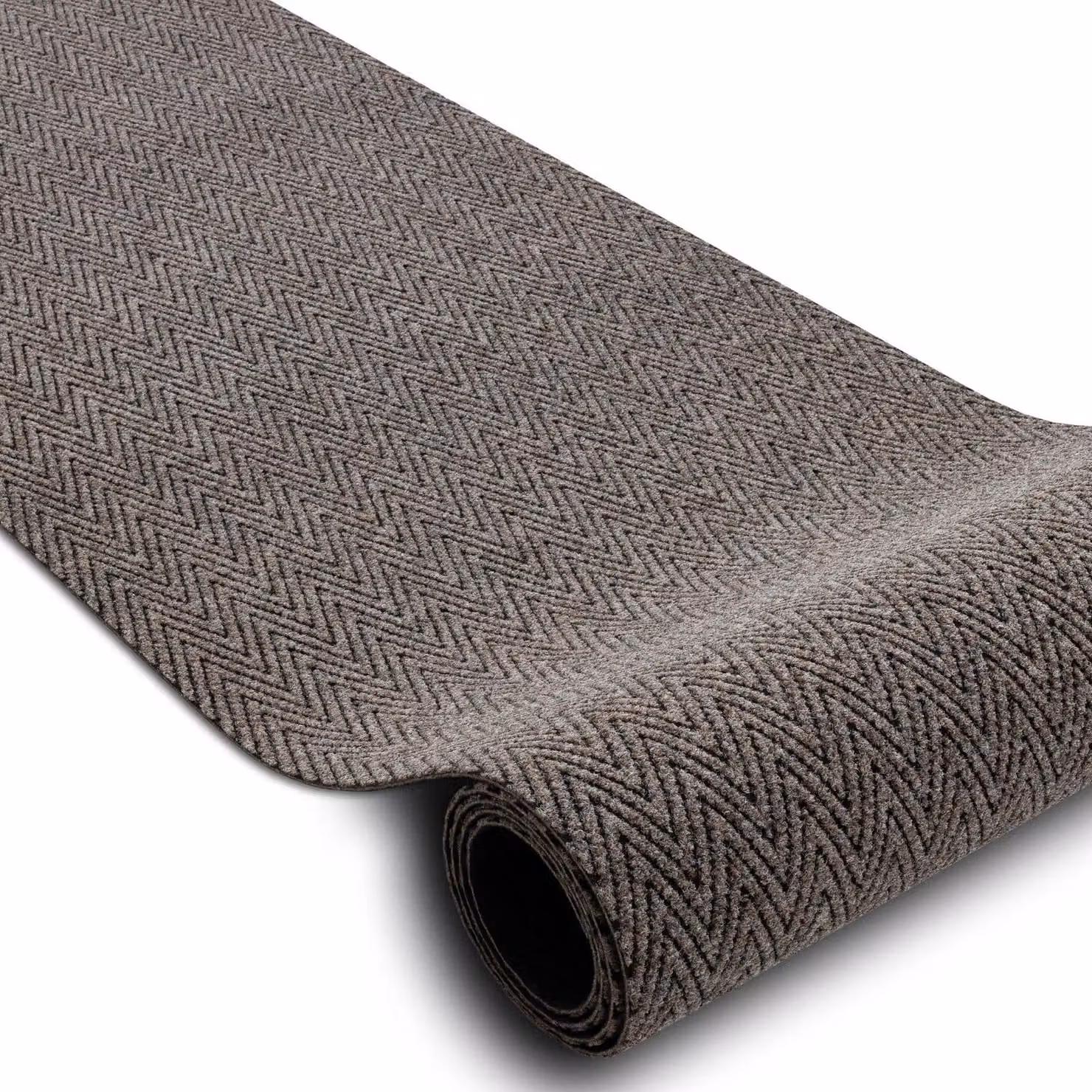 RugsX Non-Slip Herringbone Runner in Beige, W/D: 200 x 170 cm – 2