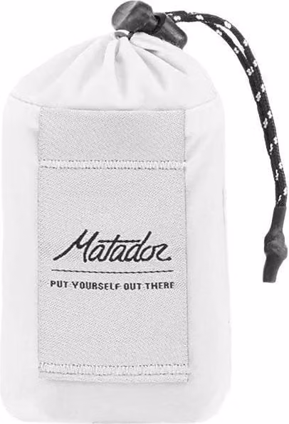 Matador Pocket Blanket Mini Small Picnic Blanket in White – 1