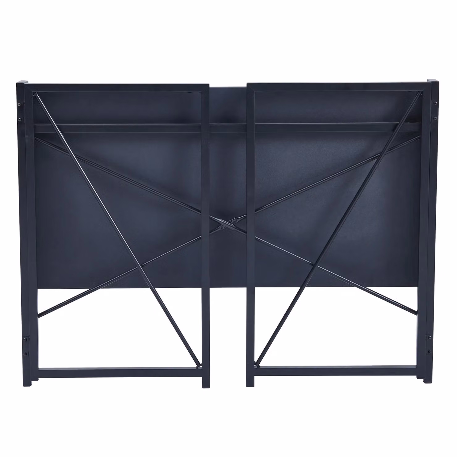 MCC Direct Miami Folding Computer Desk in Black, W: 80 cm, D: 50 cm, H: 75 cm – 5