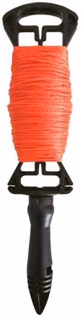 Faithfull Orange Plastic Coated Brick Line on 75m Spool