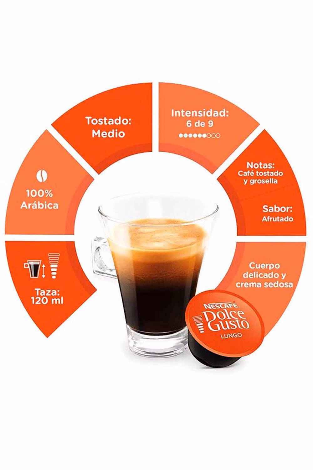 Nespresso Orange Coffee Pods – 5