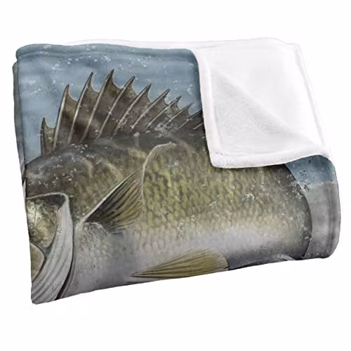 Wild Wings Silky Touch Super Soft Fleece Throw Blanket in White, W/D/H: 152 x 127 cm – 2