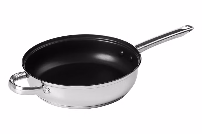 Orsina Crosse Non Stick Frying Pan with Glass Lid, Black