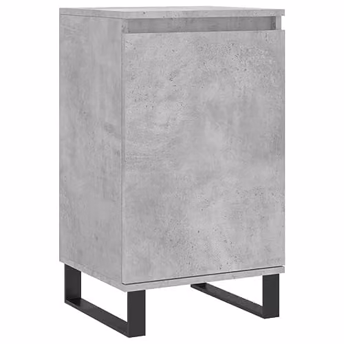 vidaXL Modern Sideboard in Concrete Grey, W/D/H: 40 x 35 x 70 cm – 1