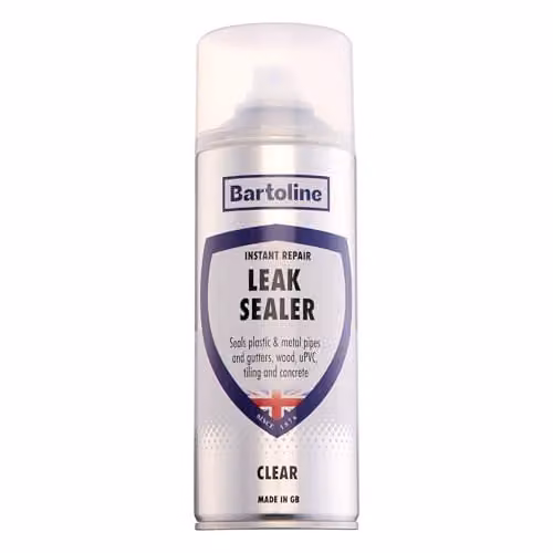 Bartoline Leak Sealer Clear 400ml – Transparent Waterproof Spray Sealant – 1