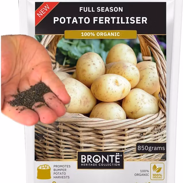 Bronte Heritage Slow Release Full Season Potato Fertiliser, Brown